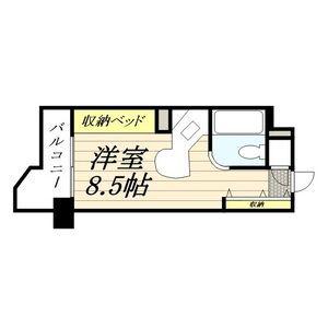 ラ・パルフェ・ド札幌(ワンルーム/2階)の間取り写真