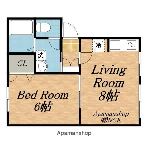 パークシティ18B棟(1LDK/3階)の間取り写真