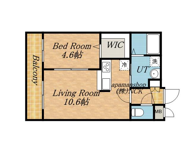 プレミアエグゼクティブⅡ(1LDK/1階)の間取り写真