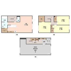 レガーメ手稲本町(3LDK)の間取り写真