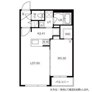 フェーラシュヴァル510(1LDK/5階)の間取り写真