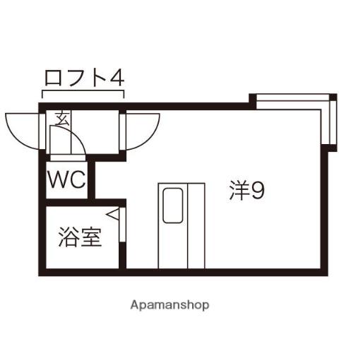 AMS文京台南町Ⅱ(ワンルーム/2階)の間取り写真