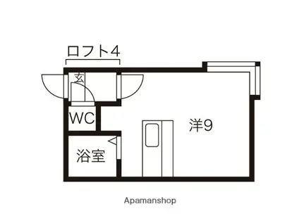 AMS文京台南町Ⅱ(ワンルーム/2階)の間取り写真
