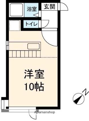 プチメゾン文京台(ワンルーム/3階)の間取り写真