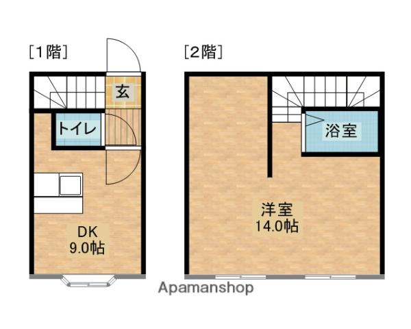 AMS文京台南町壱番館(1LDK/1階)の間取り写真
