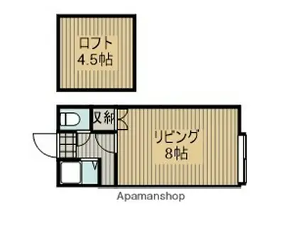 レスポアール文京台(ワンルーム/2階)の間取り写真