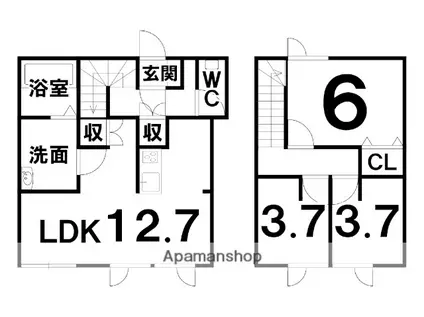 ＷＩＬＬ(3LDK)の間取り写真