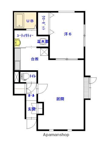 VENUS COURT Ⅲ(1LDK/2階)の間取り写真
