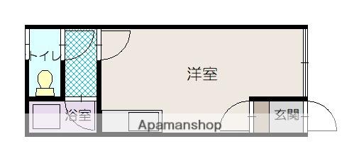 CASA VESINA(ワンルーム/2階)の間取り写真