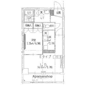 エンブレム2003(1LDK/2階)の間取り写真