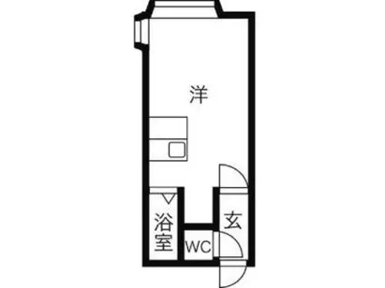 AMS文京台南町Ⅲ(ワンルーム/2階)の間取り写真