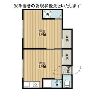 ラピュタ文京台(1LDK/1階)の間取り写真