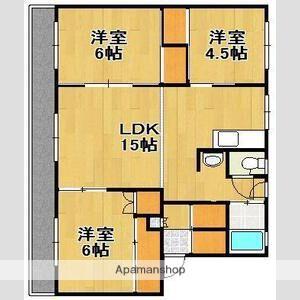 PRISM ENIWA 002(3LDK/2階)の間取り写真