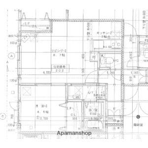 プレシェルト相生(1LDK/2階)の間取り写真