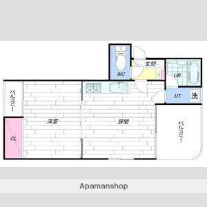A-ZONE札幌(1DK/5階)の間取り写真