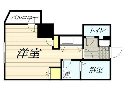 アルファスクエア北15条(1K/5階)の間取り写真