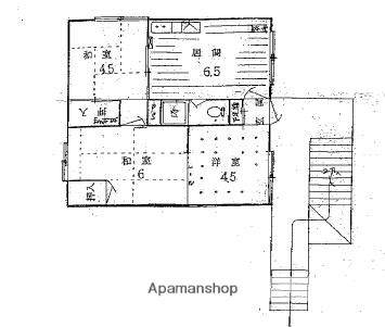 43条ハイツ(3DK/3階)の間取り写真