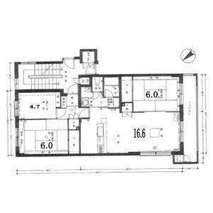 じょうてつ真駒内南町ドエル(3LDK/1階)の間取り写真