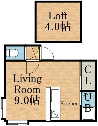 センチュリープラザ(1K/2階)の間取り写真