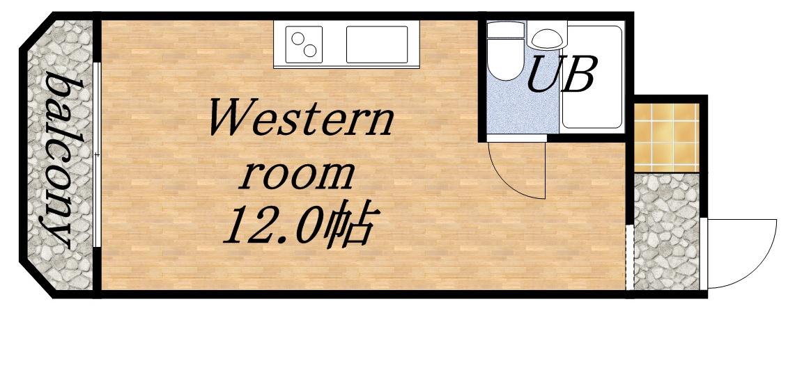 チサンマンション第11札幌(ワンルーム/9階)の間取り写真