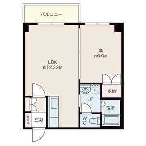 クラシア22(1LDK/3階)の間取り写真