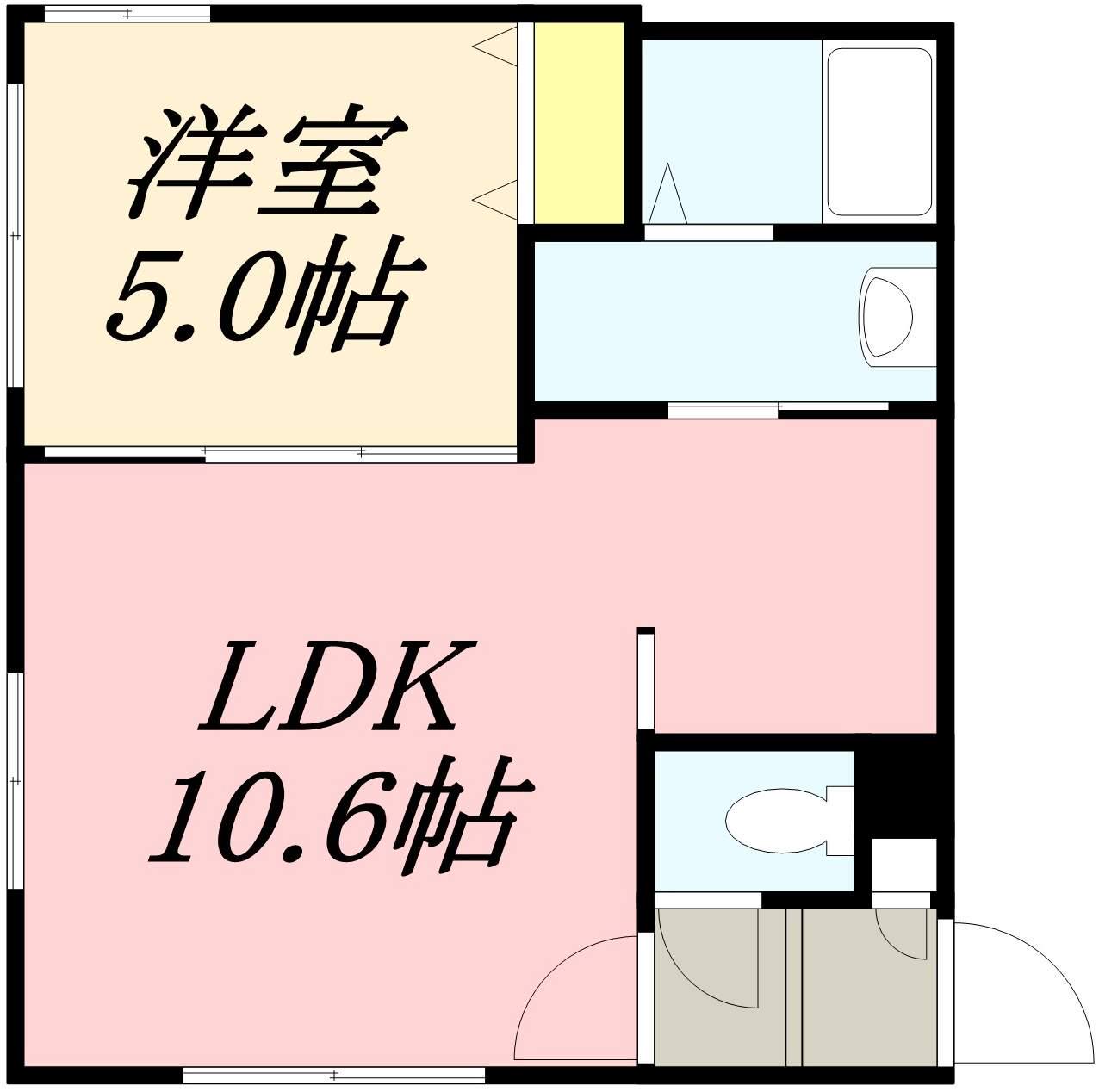 センテナリオL183(1LDK/3階)の間取り写真