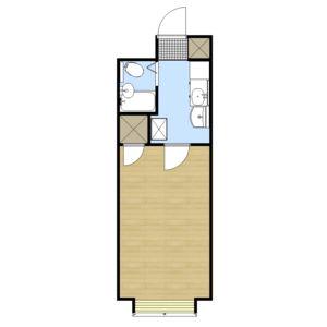 駒矢五番館(1K/5階)の間取り写真