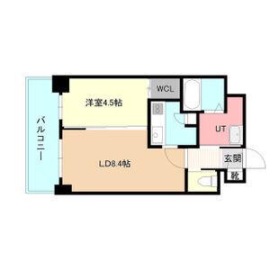 小泉マンションMEM19(1LDK/6階)の間取り写真
