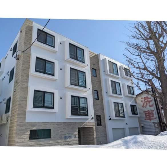 札沼線 新川駅(北海道) 徒歩2分 4階建 築4年