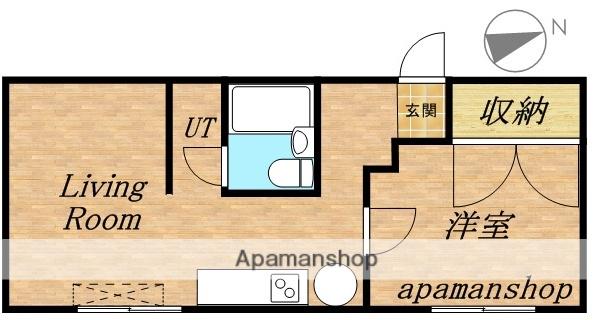 マルキ92(1LDK/3階)の間取り写真