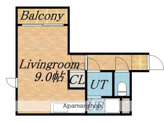 ΑNEXT澄川(ワンルーム/2階)の間取り写真