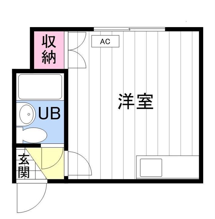 第2森宅建菊水ビル(ワンルーム/4階)の間取り写真