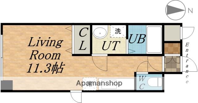 第6松屋ビル(1K/10階)の間取り写真