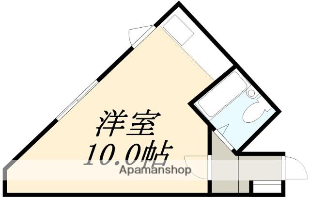 レジェンド五稜郭(ワンルーム/3階)の間取り写真