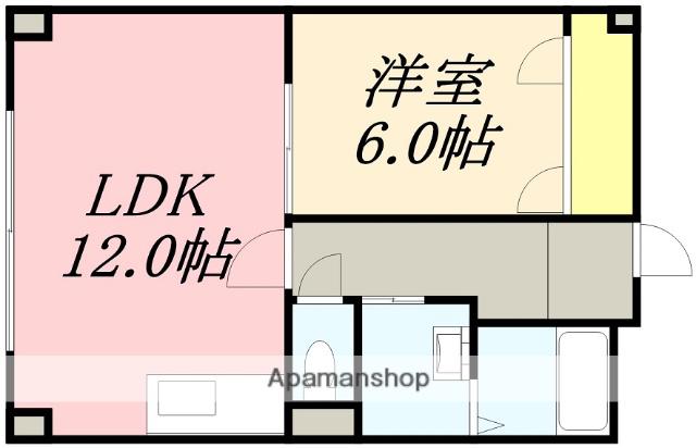 リヴェール杉並(1LDK/1階)の間取り写真