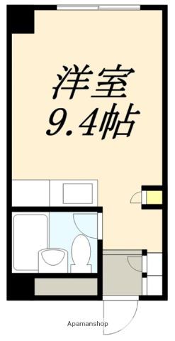 ヴィラシティシュウワ(ワンルーム/5階)の間取り写真