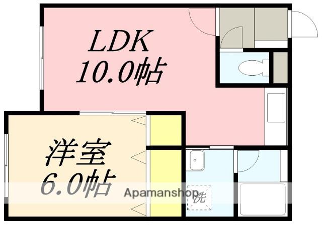 コートソフィア(1LDK/1階)の間取り写真