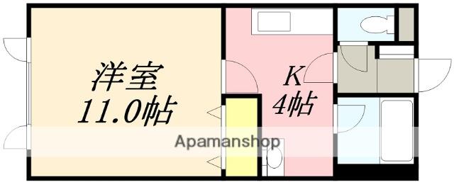 N HAPPINESS 美原(1K/2階)の間取り写真