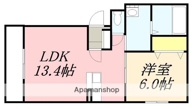 GRANDIS RIOⅡ(1LDK/1階)の間取り写真