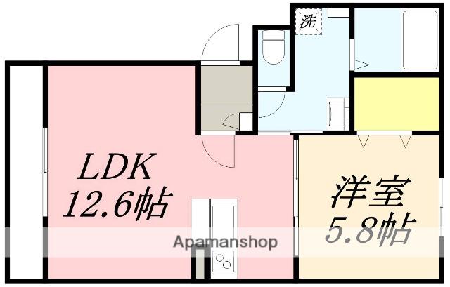 COLTS(1LDK/2階)の間取り写真