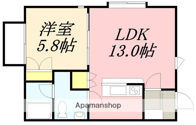 Lスケッチ(1LDK/2階)の間取り写真