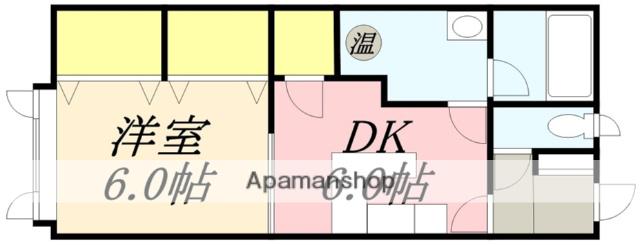 リージャストマンション中野通(1DK/1階)の間取り写真