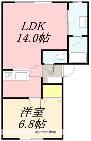 MA MAISON(1LDK/1階)の間取り写真
