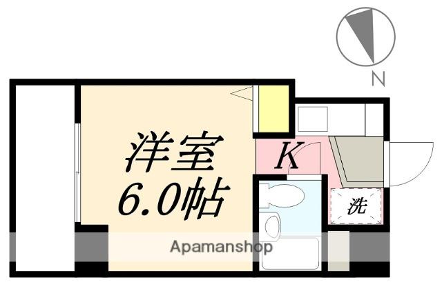 SKY COURT HAKODATE(1K/1階)の間取り写真