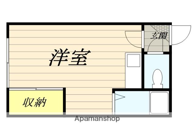 カサデューク文京台(ワンルーム/1階)の間取り写真