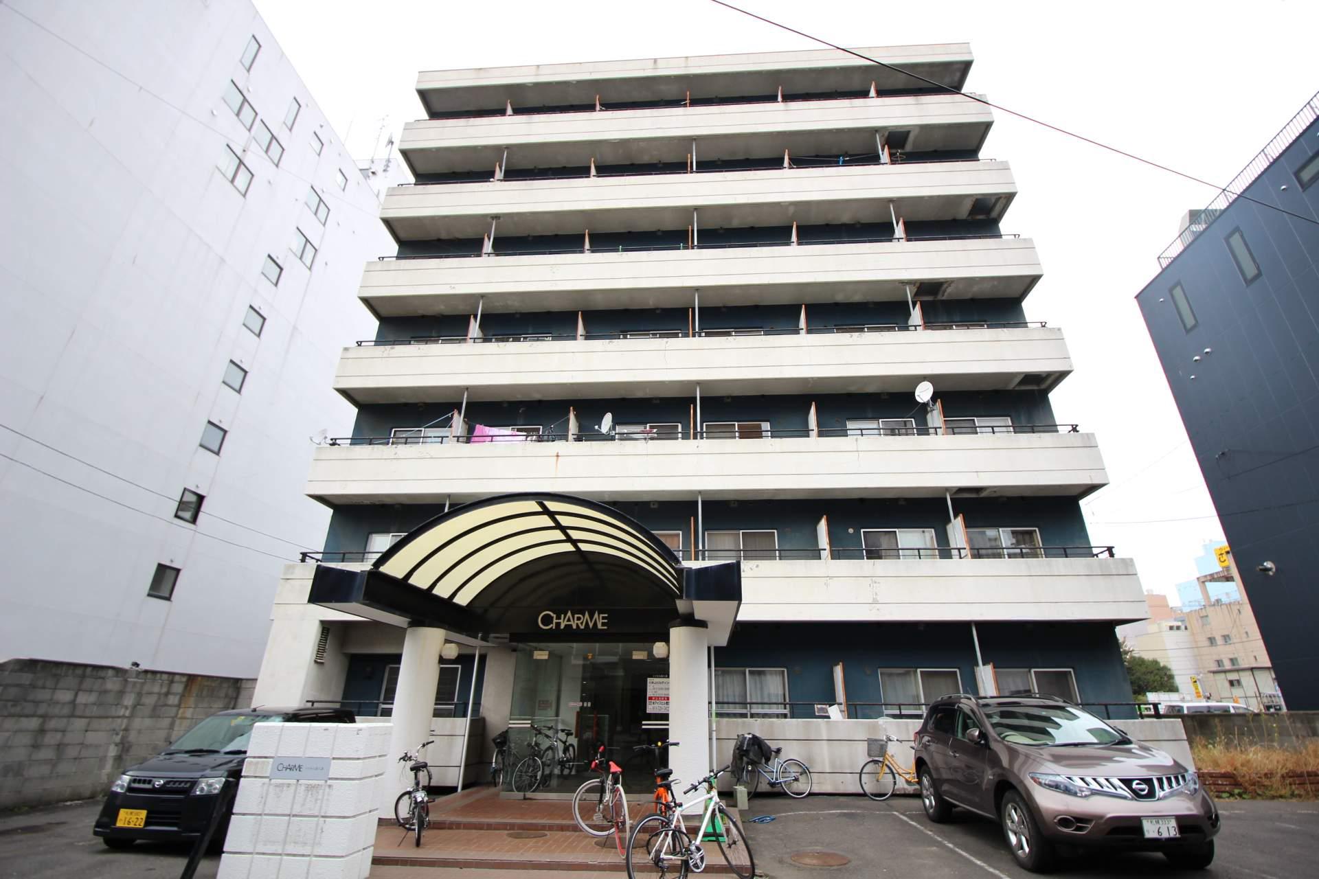 シャルム南8条(1K/6階)