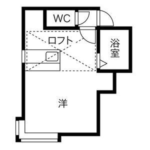 ベルメゾン琴似B(ワンルーム/2階)の間取り写真