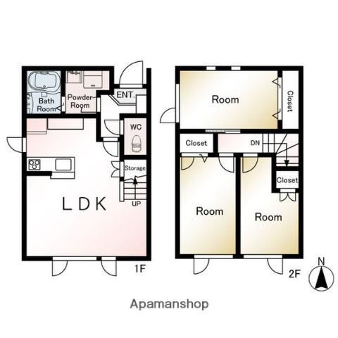 ハイム８１５(3LDK)の間取り写真