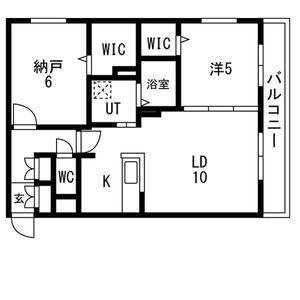 ヴィレッジ表参道(2LDK/2階)の間取り写真