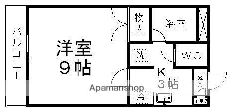 アトレー成田町(1K/2階)の間取り写真